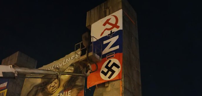 Wojna o totalitarne symbole w Olsztynie [WIDEO]