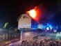 Pożar domu w miejscowości Nowe Włóki