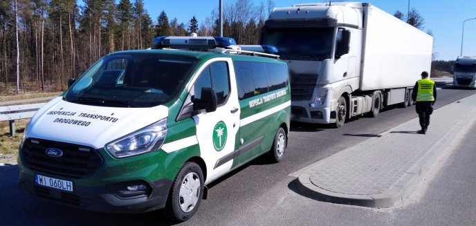 Artykuł: Kierowca rosyjskiej ciężarówki zatrzymany na obwodnicy Olsztyna. Kontrola wykazała szereg nieprawidłowości