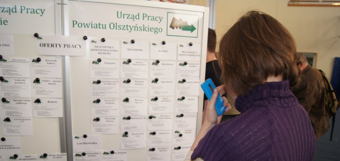 Artykuł: Rynek pracy w Olsztynie i powiecie – jest lepiej niż przed rokiem