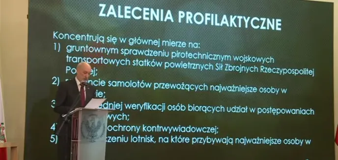 Antoni Macierewicz, szef podkomisji smoleńskiej o katastrofie: ''Były co najmniej dwie eksplozje''