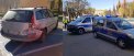 Kolizja na ul. Jagiellońskiej w Olsztynie