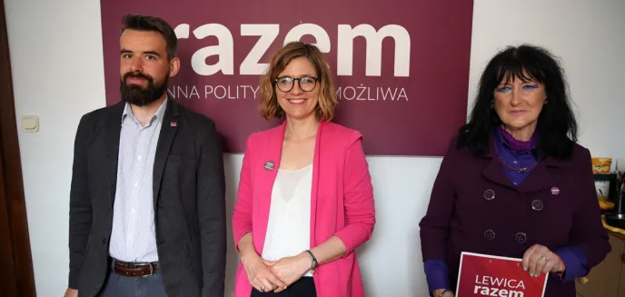Posłanka Magdalena Biejat z partii Razem w Olsztynie: ''Rządowy pakiet wsparcia kredytobiorców to leczenie aspiryną złamanej nogi''