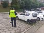 Strażnicy miejscy usunęli wrak fiata seicento z ul. Kołobrzeskiej