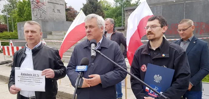Lokalny PiS nie wierzy, że większość olsztynian chce pozostawienia ''szubienic''