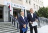 Od lewej: poseł Janusz Cichoń oraz poseł Paweł Papke