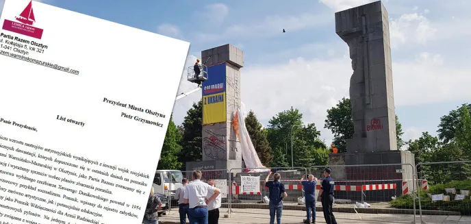Lokalni działacze Lewicy Razem przeciw dewastowaniu szubienic
