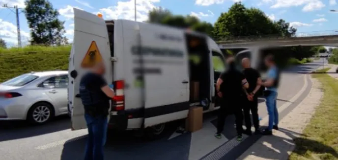 45-letni olsztynianin przewoził ''lewe'' papierosy. Skarb Państwa mógł stracić 240 tys. zł