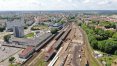 Stacja Olsztyn Główny. Postępują prace przy tunelu i torach