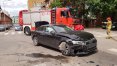 Na Zatorzu zderzyły się dwa audi a4