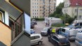 Akcja policji przy ul. Żołnierskiej w Olsztynie