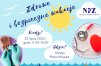 Plakat reklamujący piątkową akcję na plaży miejskiej w Olsztynie