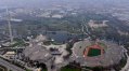 Na zdjęciu: stadion i park olimpijski w Monachium