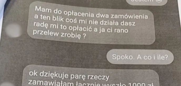 40-latek chciał pomóc finansowo swojemu znajomemu. Stracił oszczędności