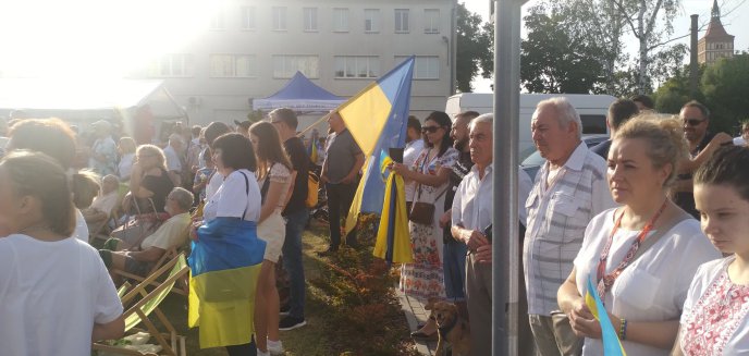 Artykuł: W Olsztynie obchodzono dzień niepodległości Ukrainy