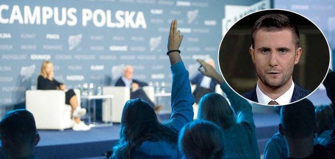 Artykuł: Miłosz Kłeczek z TVP Info jedynym dziennikarzem bez wstępu na Campus Polska Przyszłości