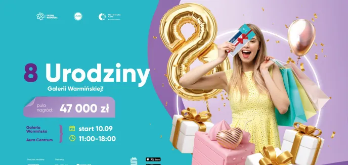 Zapraszamy na 8. urodziny Galerii Warmińskiej!