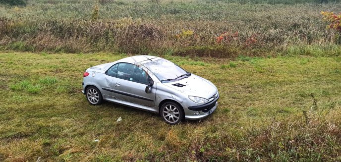 Artykuł: 21-letnia kobieta kierująca autem marki Peugeot dachowała pod Olsztynem