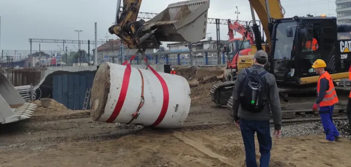 Schron z dworca głównego trafił do Pisza [ZDJECIA]