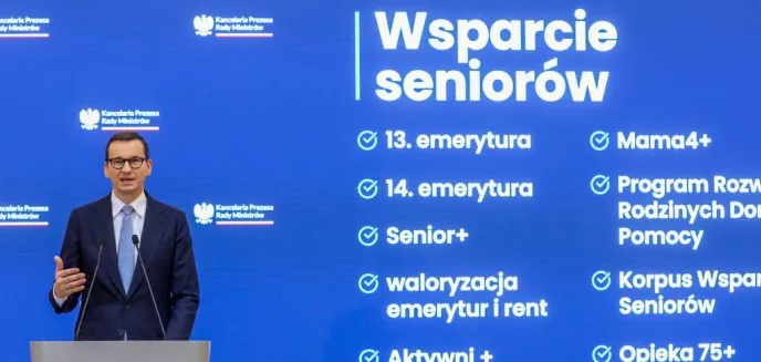 Decyzja rządu w sprawie emerytur. Od 2023 r. 250 zł gwarantowanej podwyżki