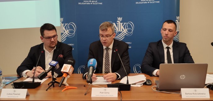 Konferencja delegatury NIK w Olsztynie. ''W takim tempie pozbędziemy się azbestu za dekady''