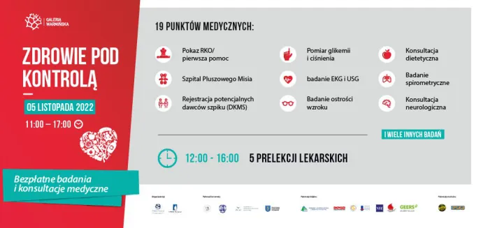 ''Zdrowie pod Kontrolą'' w Galerii Warmińskiej