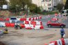 Skrzyżowanie al. Piłsudskiego i ul. Wyszyńskiego jest ukończonym w najmniejszym stopniu odcinkiem budowy II linii tramwajów