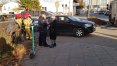 Na ul. Partyzantów kierująca mitsubishi zderzyła się z mężczyzną jadącym hulajnogą