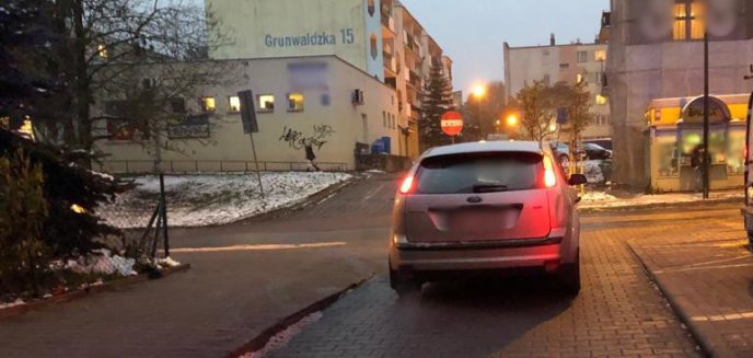 31-letnia kierująca fordem potrąciła 57-letnią pieszą na ul. Grunwaldzkiej w Olsztynie
