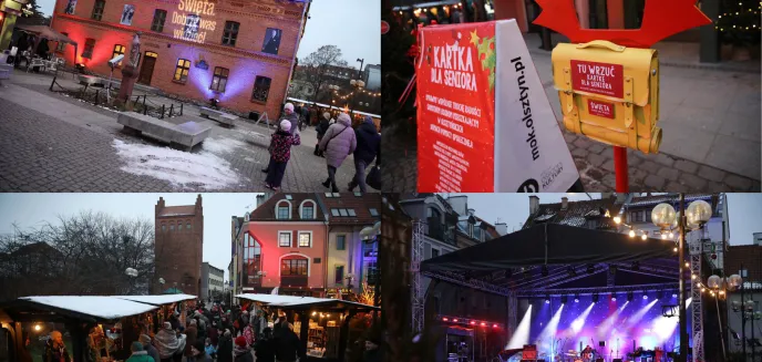 Na starówce trwa świąteczny kiermasz [ZDJĘCIA]