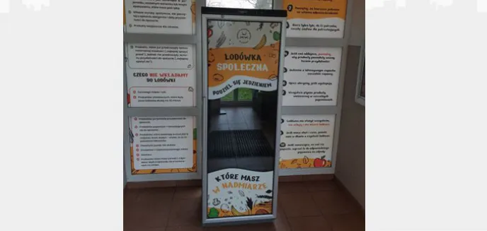 Na terenie Kortowa także stanęła lodówka społeczna