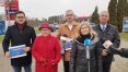 Od lewej: Robert Gontarz, Bogusława Orzechowska, Jerzy Małecki, Iwona Arent oraz Wojciech Kossakowski
