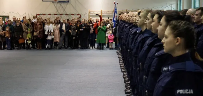 52 nowych funkcjonariuszy zasiliło szeregi policji w regionie [ZDJĘCIA, WIDEO]