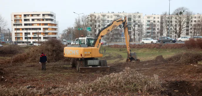 Osiedle Kościuszki. W pobliżu ważnego skrzyżowania powstanie budynek usługowy z funkcją biurową [ZDJĘCIA]