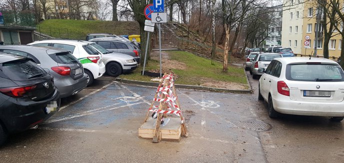 Artykuł: Olsztyńska Spółdzielnia Mieszkaniowa zabrała miejsca parkingowe niepełnosprawnym [ZDJĘCIA]