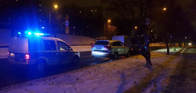 Akcja policji na ul. Dworcowej w Olsztynie. Odzyskano skradziony samochód?