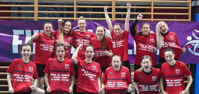 AZS UWM High Heels Olsztyn awansowały do ekstraligi futsalu kobiet! [ZDJĘCIA]