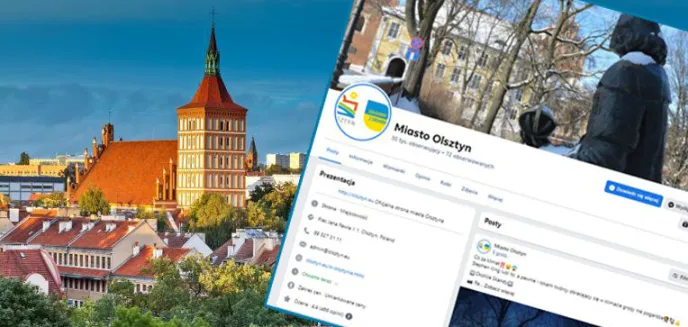 Mieszkaniec Olsztyna zapytał urzędników o oficjalny profil miasta na Facebooku. Jakie otrzymał odpowiedzi?