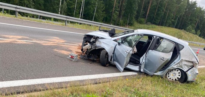 Artykuł: Kierowca volkswagena spowodował groźną kolizję na drodze S7. Jest wyrok sądu