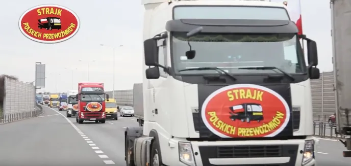 Rosyjskie firmy obchodzą sankcje? Strajk przewoźników może rozlać się po kraju