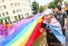 Kadr z Marszu Równości z poprzedniego roku