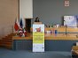 W piątek (28 kwietnia) uroczyście podsumowano konkurs "Oczko". Na zdjęciu Marta Łożyńska, prezes Okręgu Warmińsko-Mazurskiego Polskiego Związku Niewidomych