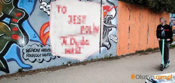 Prezydent Andrzej Duda bohaterem graffiti przy ul. Synów Pułku. ''To jest Polin'' [ZDJĘCIA]