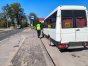 Jeden z kontrolowanych busów na terenie powiatu szczycieńskiego