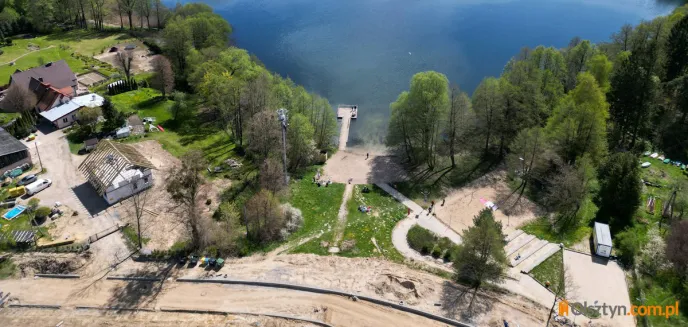 W wakacje pojedziemy na plażę nową drogą? Dzieje się na placu budowy [ZDJĘCIA Z DRONA]