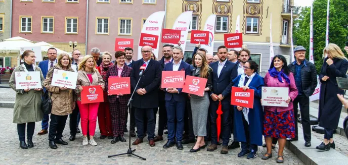 Rządy opozycji, dymisja Błaszczaka, waloryzacja 500+ i premier ''bambik''. Konferencja parlamentarzystów Lewicy w Olsztynie [ZDJĘCIA]