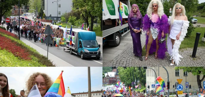 Wszyscy chcą kochać. Przez centrum Olsztyna przeszła parada równości [ZDJĘCIA]