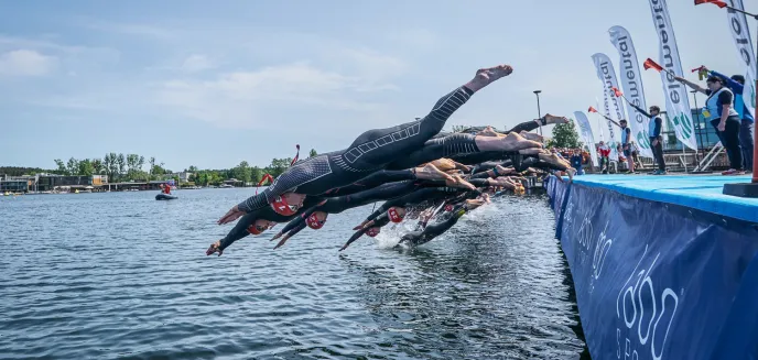 Olsztyn znowu był stolicą triathlonu. Niemka i Brytyjczyk wygrali Puchar Europy