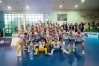 Zawodnicy Constractu na wspólnym zdjęciu po otrzymaniu medalów za zdobycie mistrzostwa Polski