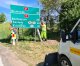 Trwa wymiana znaków drogowych przy trasach biegnących w stronę Królewca